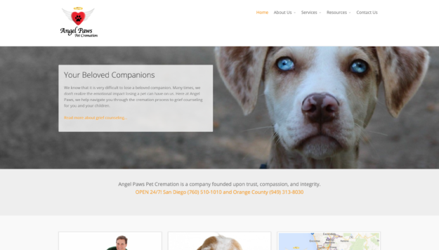 angel paws pet cremation