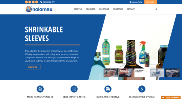 holomex website