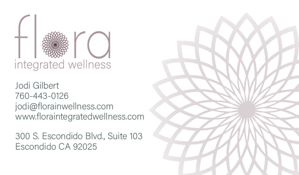 Flora Integrated Wellness Business Cards