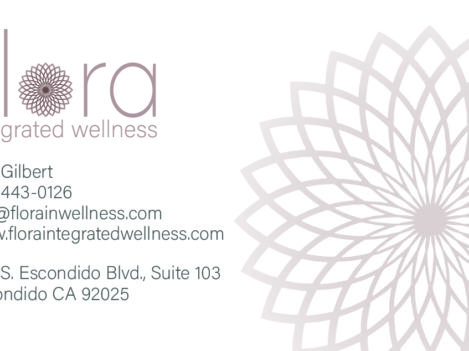 Flora Integrated Wellness Business Cards